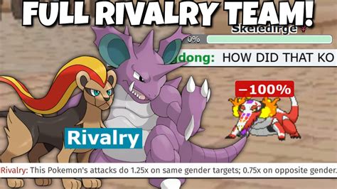pokemon rivalry|Rivalry (Ability) .